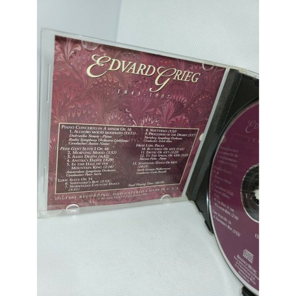 The Masterpiece Collection Grieg Vol 4 Classical Music CD No Scratches Clean - Picture 11 of 11
